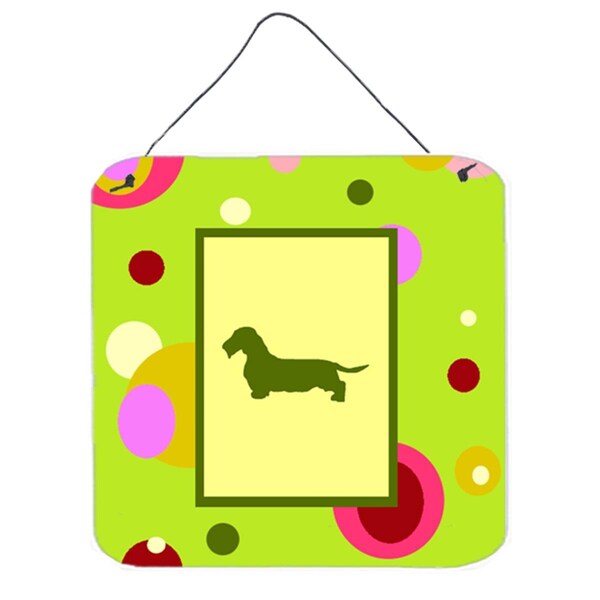 Micasa Dachshund Aluminium Metal Wall Or Door Hanging Prints - MI628701