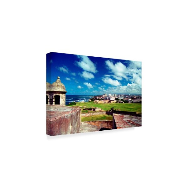 Trademark Fine Art J.D. Mcfarlan 'San Juan, Puerto Rico' Canvas Art, 16x24 - ALI37147-C1624GG