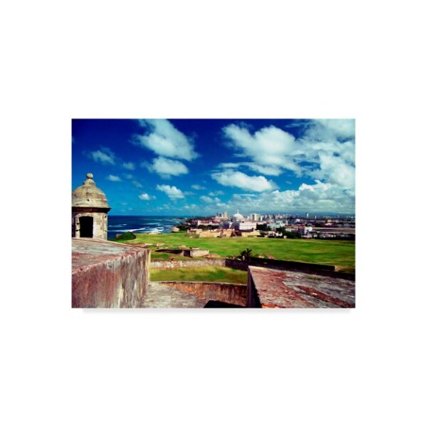 Trademark Fine Art J.D. Mcfarlan 'San Juan, Puerto Rico' Canvas Art, 16x24 - ALI37147-C1624GG