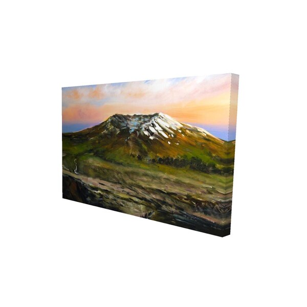 Fondo 12 x 18 in. Mountainous View-Print on Canvas - FO2786359