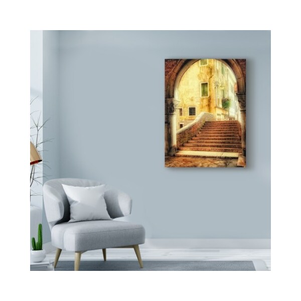 Trademark Fine Art Danny Head 'Italian Archway' Canvas Art, 14x19 - WAG02354-C1419GG