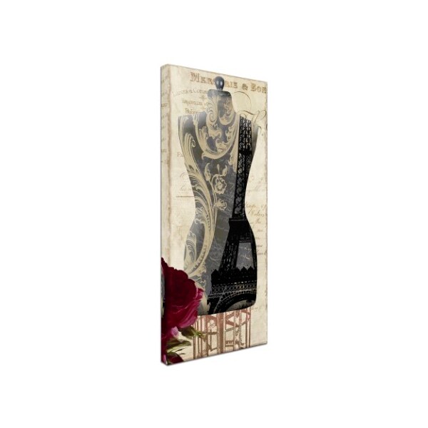 Trademark Fine Art Color Bakery 'Paris Seamstress II' Canvas Art, 8x19 - ALI4221-C819GG