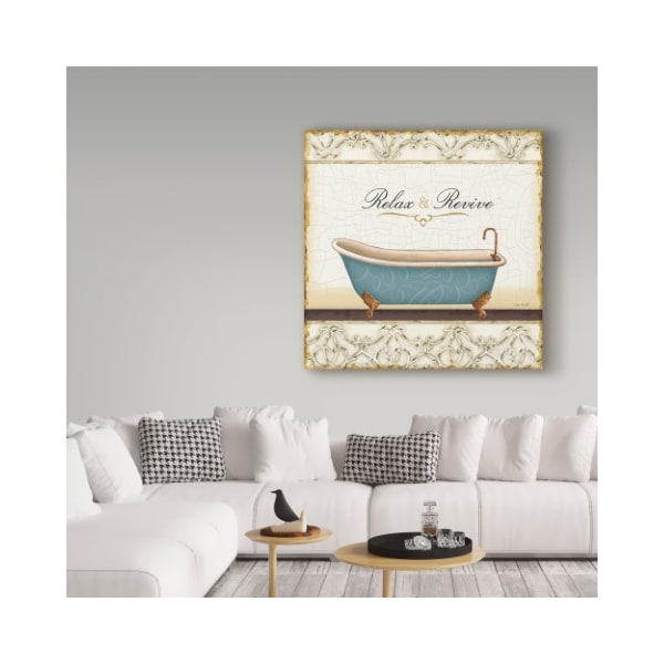 Trademark Fine Art Lisa Audit 'Spa and Resort III' Canvas Art, 18x18 - ALI31503-C1818GG