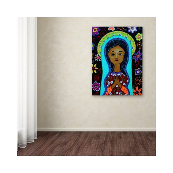 Trademark Fine Art Prisarts 'Our Lady Of Guadalupe I' Canvas Art, 18x24 - ALI12148-C1824GG