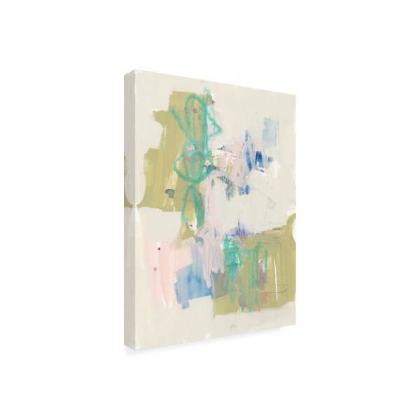 Trademark Fine Art Jennifer Goldberger 'Balancing Pastels II' Canvas Art, 14x19 - WAG15777-C1419GG