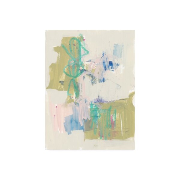Trademark Fine Art Jennifer Goldberger 'Balancing Pastels II' Canvas Art, 14x19 - WAG15777-C1419GG