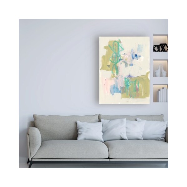 Trademark Fine Art Jennifer Goldberger 'Balancing Pastels II' Canvas Art, 14x19 - WAG15777-C1419GG