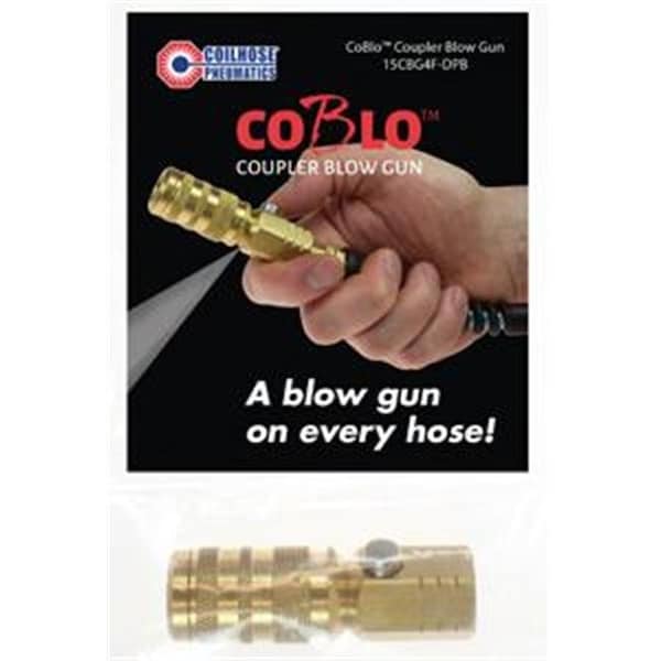 Coilhose Pneumatics Coilhose Pneumatics CH15CBG4F-DPB 0.25 in. Industrial Style CoBlo Coupler Blow Gun - CH15CBG4F-DPB