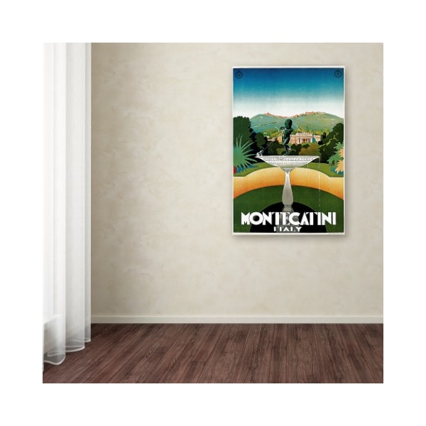 Trademark Fine Art Vintage Lavoie 'Travel 17' Canvas Art, 12x19 - ALI20044-C1219GG