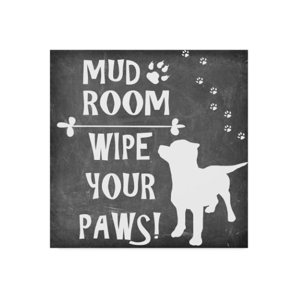 Trademark Fine Art Lightboxjournal 'Mudroom Dog' Canvas Art, 14x14 - ALI23776-C1414GG