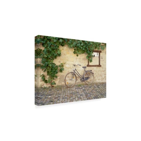 Trademark Fine Art Monte Nagler 'Bicycle Turckheim France Color' Canvas Art, 35x47 - ALI44815-C3547GG