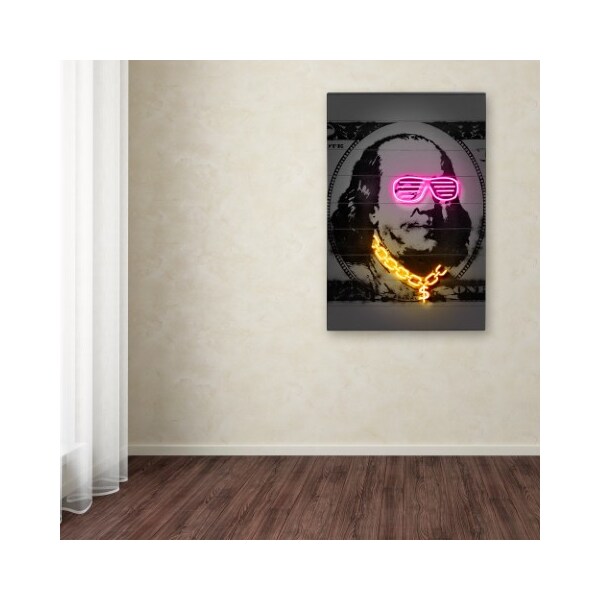 Trademark Fine Art Octavian Mielu 'Franklin' Canvas Art, 16x24 - ALI17241-C1624GG