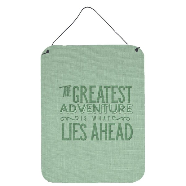 Carolines Treasures Greatest Adventure Lies Ahead Wall or Door Hanging Prints - BB5452DS1216