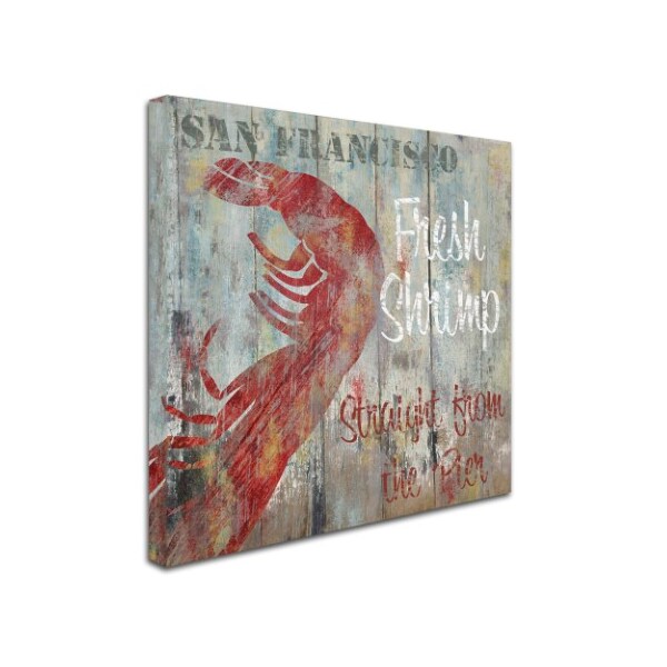 Trademark Fine Art Color Bakery 'Restaurant Seafood I' Canvas Art, 24x24 - ALI4469-C2424GG