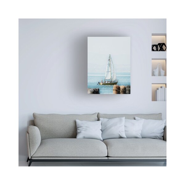 Trademark Fine Art Dorothy Berry-Lound 'Boating on Lago Trasimeno' Canvas Art, 24x32 - ALI47731-C2432GG