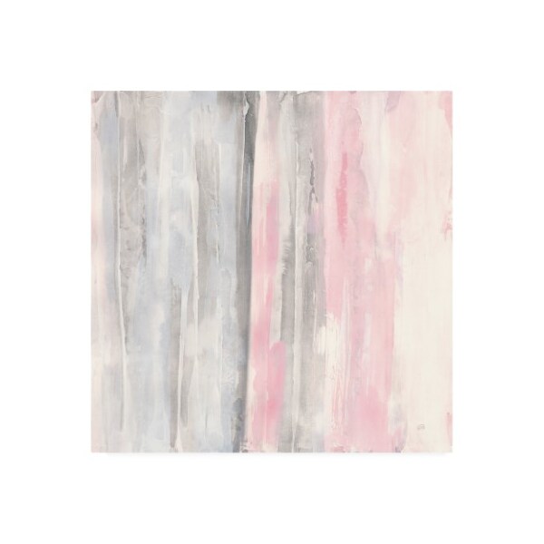 Trademark Fine Art Chris Paschke 'Whitewashed Blush I Pink Gray' Canvas Art, 14x14 - WAP11943-C1414GG
