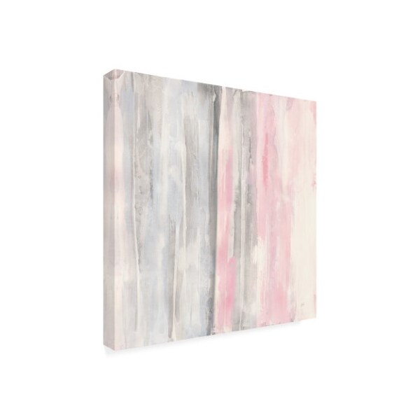 Trademark Fine Art Chris Paschke 'Whitewashed Blush I Pink Gray' Canvas Art, 14x14 - WAP11943-C1414GG