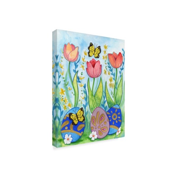 Trademark Fine Art Valarie Wade 'Egg Hunt' Canvas Art, 35x47 - ALI33627-C3547GG