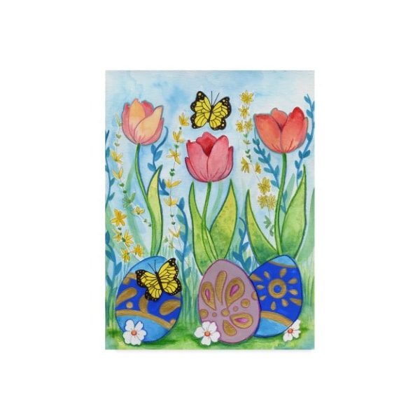 Trademark Fine Art Valarie Wade 'Egg Hunt' Canvas Art, 35x47 - ALI33627-C3547GG