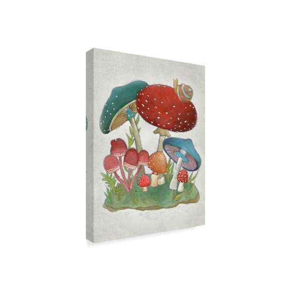 Trademark Fine Art Chariklia Zarris 'Mushroom Collection I' Canvas Art, 18x24 - WAG07148-C1824GG