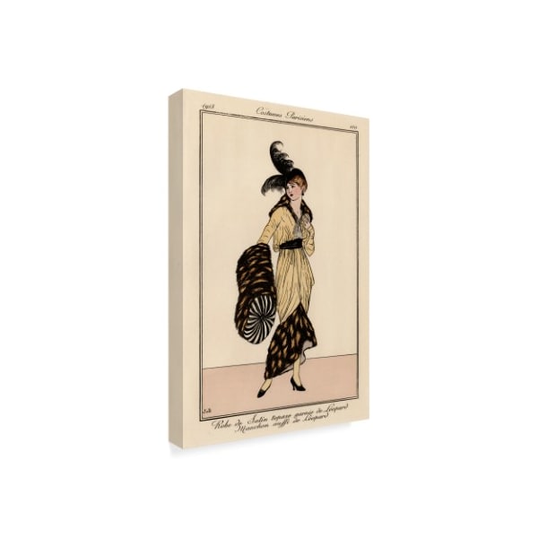 Trademark Fine Art Unknown 'Vintage French Fashion Ii' Canvas Art, 12x19 - WAG07793-C1219GG