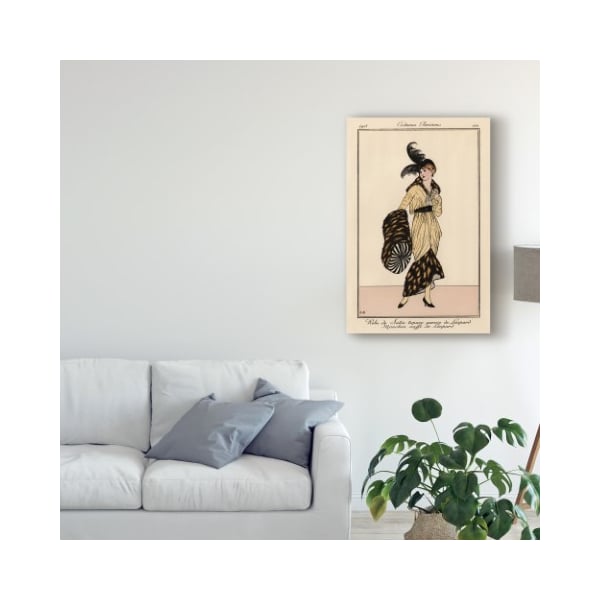 Trademark Fine Art Unknown 'Vintage French Fashion Ii' Canvas Art, 12x19 - WAG07793-C1219GG