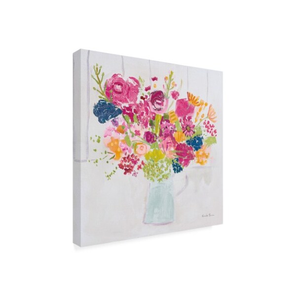 Trademark Fine Art Farida Zaman 'Bouquet for You Bright' Canvas Art, 18x18 - WAP11473-C1818GG