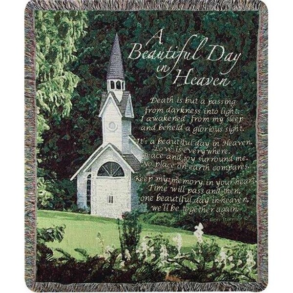 Manual Woodworkers & Weavers Manual Woodworkers And Weavers 129167 A Beautiful Day In Heaven - Bereavement; Tapestry - ATBDHN