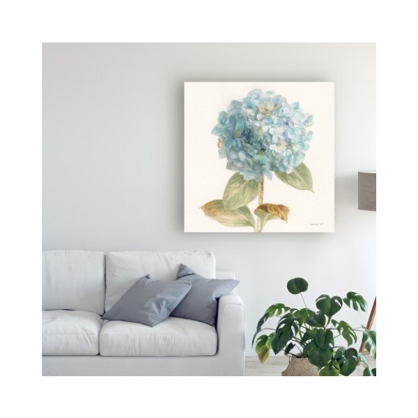 Trademark Fine Art Danhui Nai 'Garden Hydrangea' Canvas Art, 24x24 - WAP10822-C2424GG