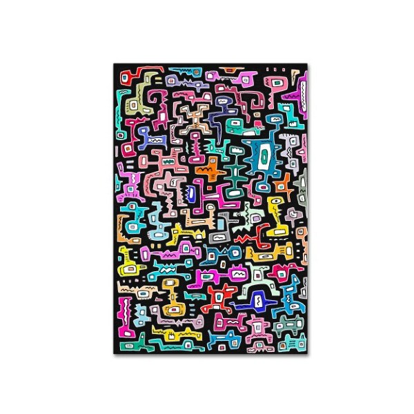 Trademark Fine Art Miguel Balbas 'Puzzle II' Canvas Art, 12x19 - ALI11997-C1219GG