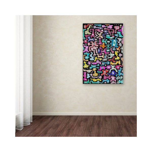 Trademark Fine Art Miguel Balbas 'Puzzle II' Canvas Art, 12x19 - ALI11997-C1219GG