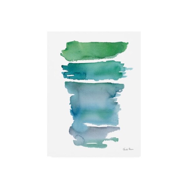 Trademark Fine Art Farida Zaman 'Sideways I' Canvas Art, 14x19 - WAP11797-C1419GG