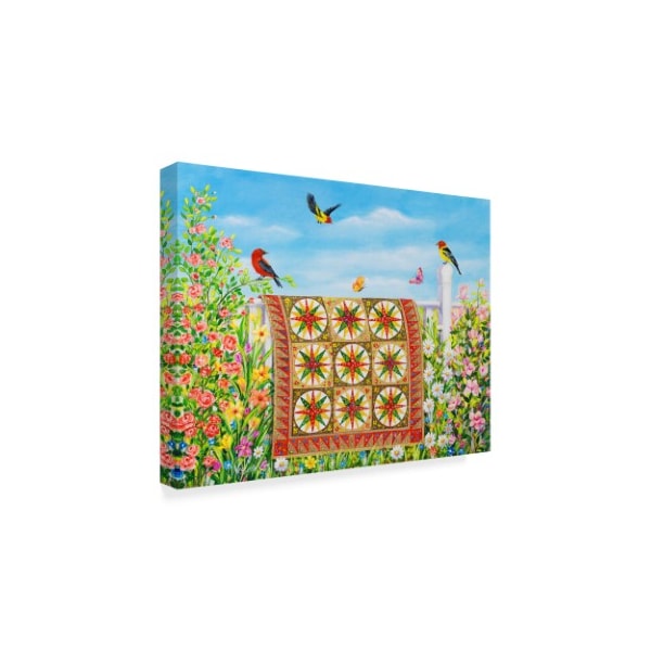 Trademark Fine Art Vessela G. 'New Day Quilt' Canvas Art, 14x19 - ALI42384-C1419GG