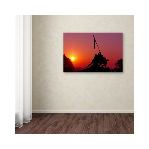 Trademark Fine Art CATeyes 'Believe' Canvas Art, 16x24 - MZ051-C1624GG