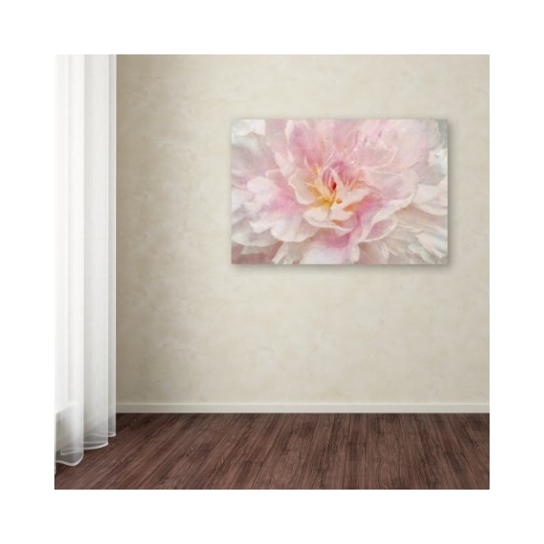 Trademark Fine Art Cora Niele 'Pink Peony' Canvas Art, 16x24 - ALI16463-C1624GG