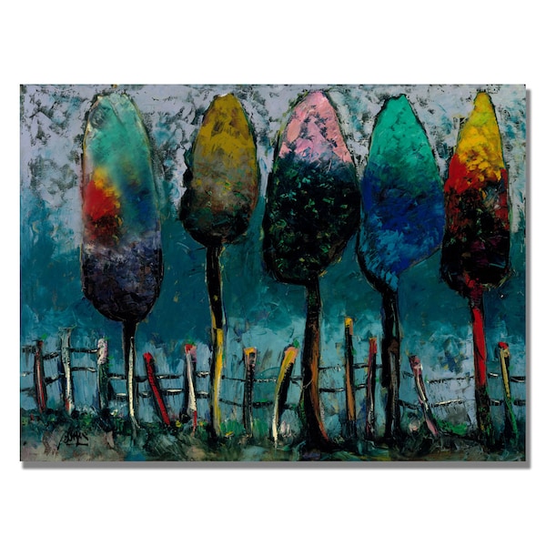 Trademark Fine Art 'Boyer Azul Cielo' Canvas Art, 18x24 - MA0321-C1824GG