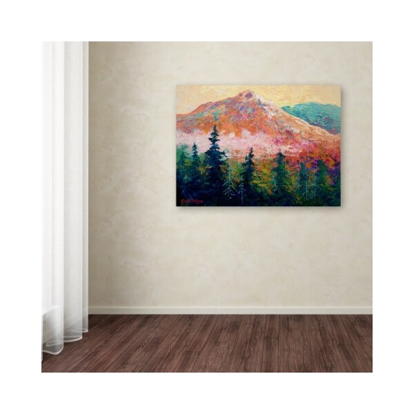 Trademark Fine Art Marion Rose 'Mtn Sentinel' Canvas Art, 18x24 - ALI15429-C1824GG