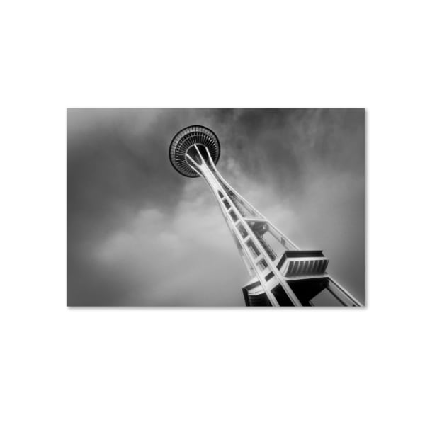 Trademark Fine Art Yale Gurney 'Seattle's Space Needle' Canvas Art, 22x32 - YG7230-C2232GG