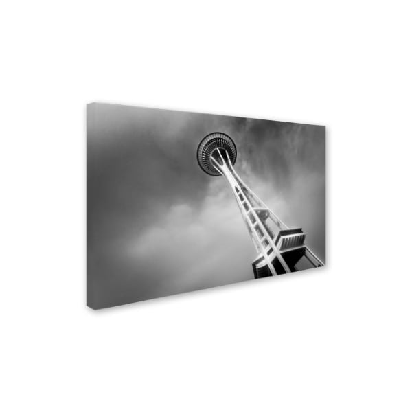 Trademark Fine Art Yale Gurney 'Seattle's Space Needle' Canvas Art, 22x32 - YG7230-C2232GG