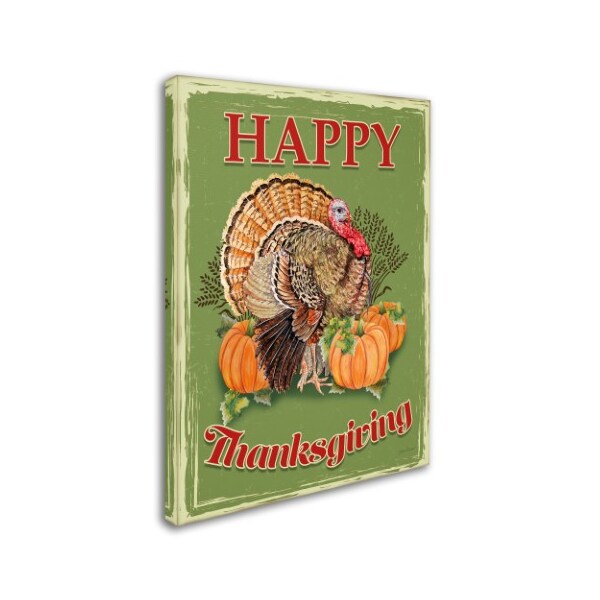 Trademark Fine Art Jean Plout 'Thanksgiving 9' Canvas Art, 14x19 - ALI17418-C1419GG