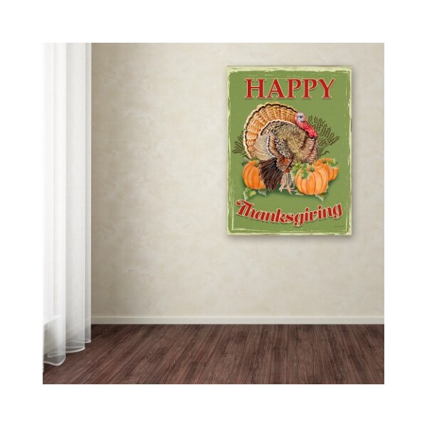 Trademark Fine Art Jean Plout 'Thanksgiving 9' Canvas Art, 14x19 - ALI17418-C1419GG