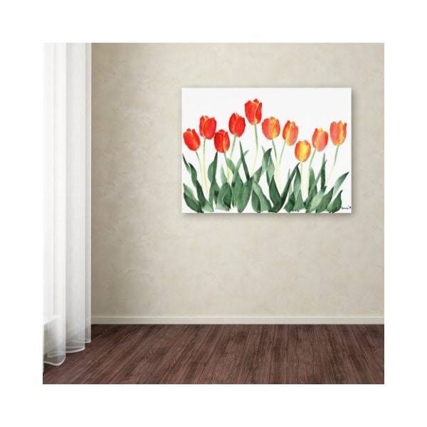 Trademark Fine Art Nicky Kumar 'Tulips' Canvas Art, 35x47 - ALI12547-C3547GG