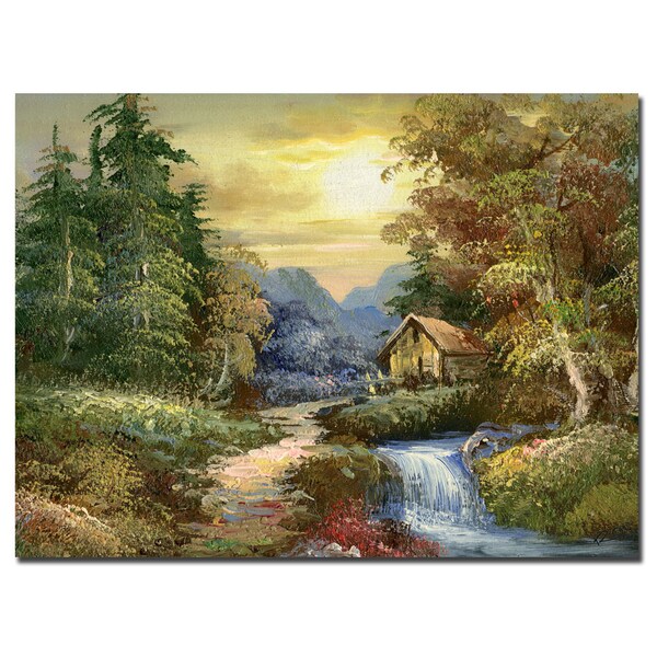 Trademark Fine Art Rio 'Tranquility' Canvas Art, 35x47 - MA090-C3547GG