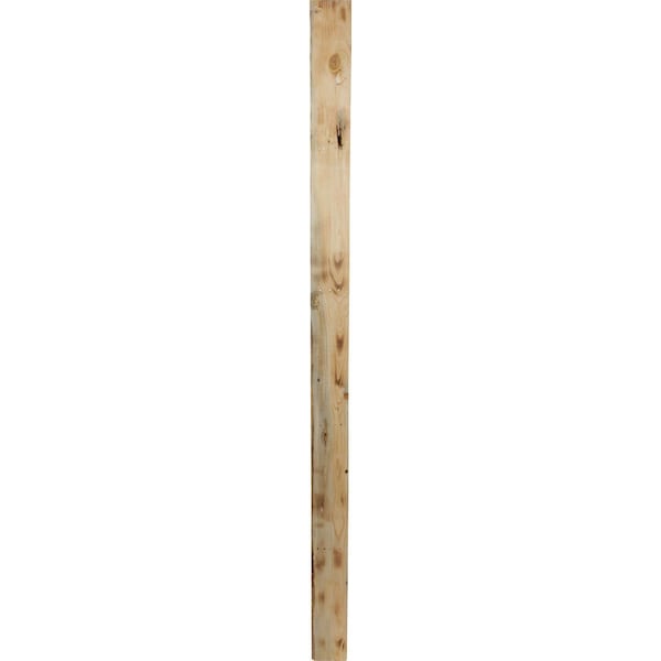 Ekena Millwork 15"W x 60"H x 3 1/2"D Vintage Farmhouse 4 Rung Ladder, Barnwood Decor Collection, Natural Barnwood - DECR015X060X04LDRUF