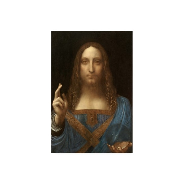 Trademark Fine Art Leonardo Da Vinci 'Salvator Mundi' Canvas Art, 22x32 - IC00618-C2232GG