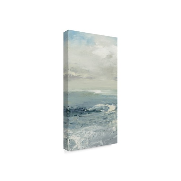Trademark Fine Art Julia Purinton 'Waves Ii Muted' Canvas Art, 24x47 - WAP04697-C2447GG