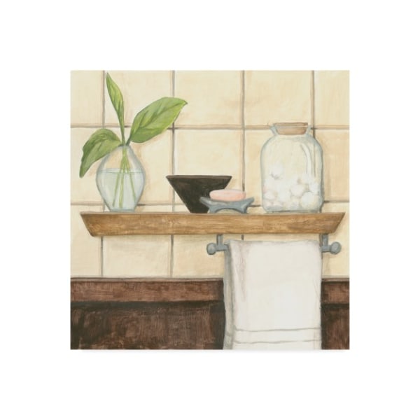 Trademark Fine Art Megan Meagher 'Contemporary Bath Iv' Canvas Art, 14x14 - WAG01693-C1414GG