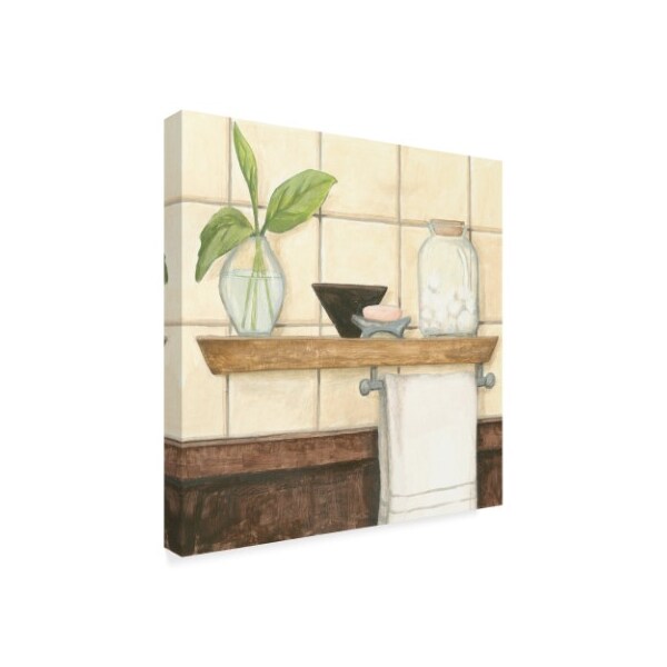 Trademark Fine Art Megan Meagher 'Contemporary Bath Iv' Canvas Art, 14x14 - WAG01693-C1414GG