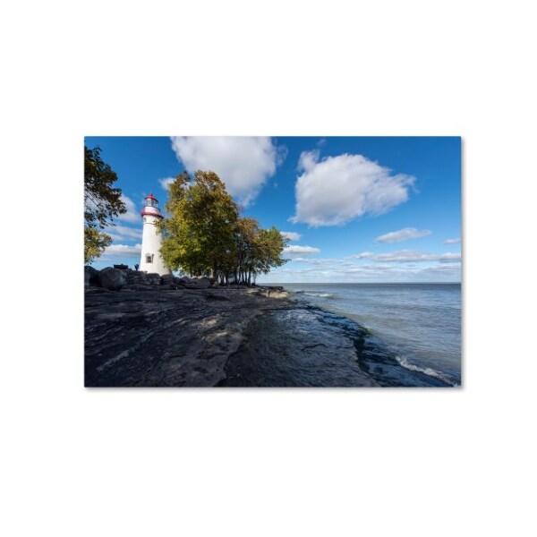 Trademark Fine Art Kurt Shaffer 'Marblehead Lighthouse Ohio' Canvas Art, 12x19 - KS01249-C1219GG