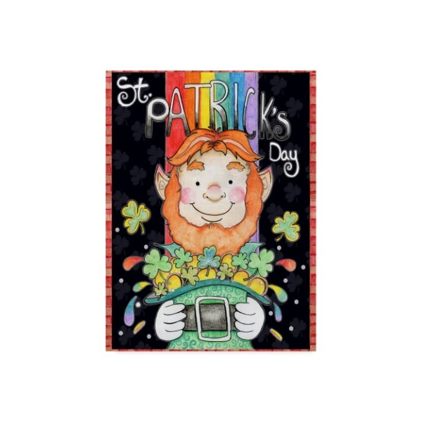 Trademark Fine Art Valarie Wade 'St Patricks Day' Canvas Art, 14x19 - ALI33533-C1419GG